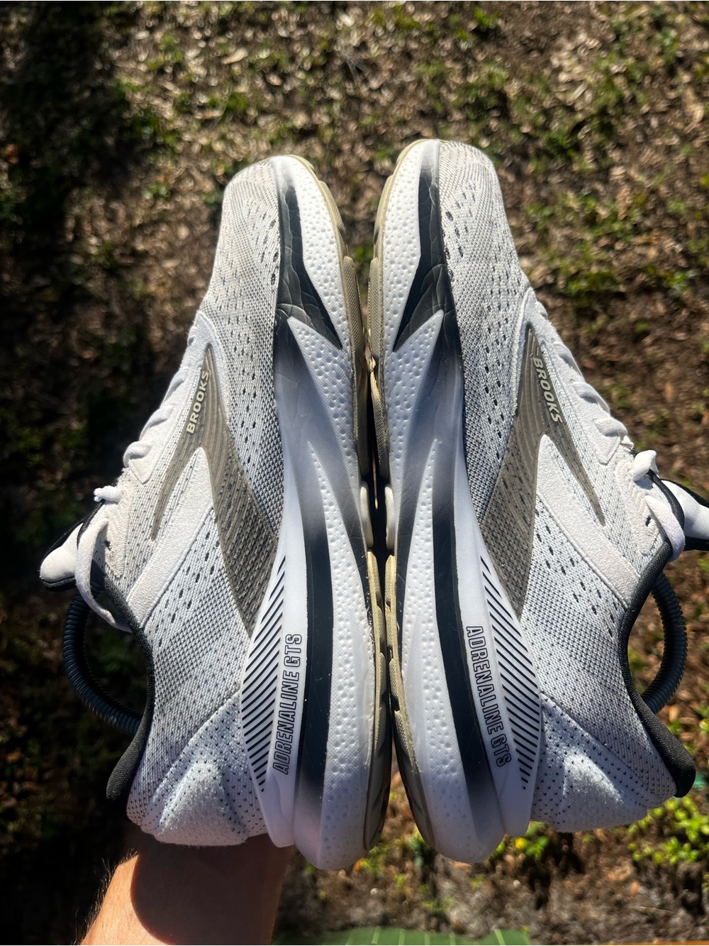 Brooks Adrenaline 24 GTS Running Walking Shoes Women’s Size 11 Medium B White - Picture 7 of 12